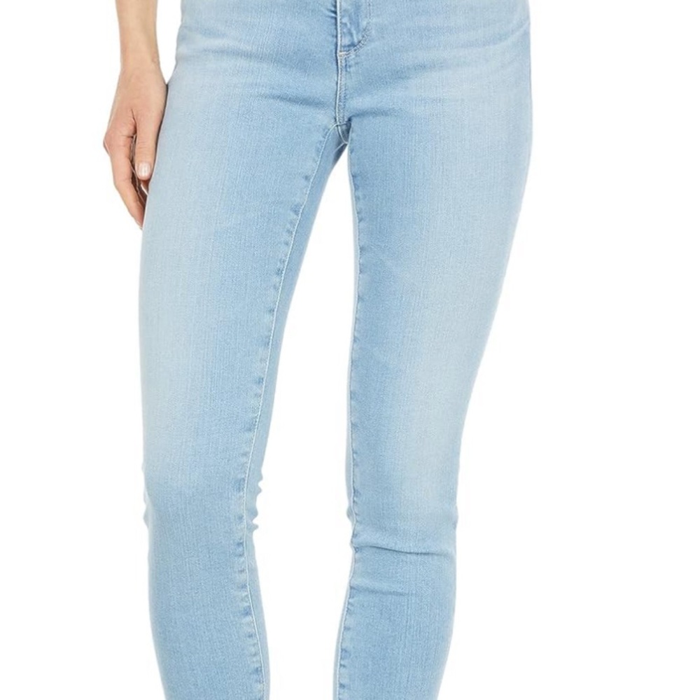 AG-ED denim Adriano Goldschmied light Blue The Farrah Skinny Ankle  Jeans
